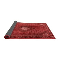 Tradicionalni perzijski tepisi u crvenoj boji za prostore tvrtke, Okrugli, 7 inča
