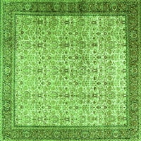 Tradicionalni pravokutni perzijski tepisi u zelenoj boji tvrtke, 8' 10'