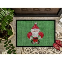 5746 Božićni tepih Santa Fleur De Lis za unutarnju ili vanjsku upotrebu 24 936, 36 24, Višebojni