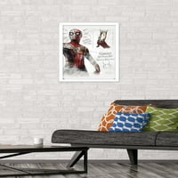 Spider-Man: nema puta kući - uokvirene skice plakata 16.524.25