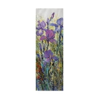 Zaštitni znak likovna umjetnost 'Iris Field I' Canvas Art by Tim Otoole
