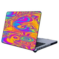 Kompatibilno s MacBook Air A Telefon, apstraktno-psychedelia-hippie-slučaj, silikonski zaštitni slučaj za tinejdžersku