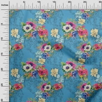tkanina s cvjetnim uzorkom za umjetničko šivanje obrt s otiscima na tkanini širine dvorišta