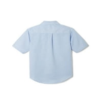 Francuski tost školska uniforma za dječake kratkih rukava rastezljiva Oksfordska košulja