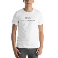 Majica s pravnim istraživačem majica kratkih rukava pamučna majica prema nedefiniranim darovima