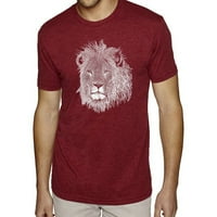 Muška vrhunska majica Art majice - lav