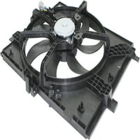 Zamjenski repn sklop ventilatora za hlađenje kompatibilan s 2013.- Nissan Versa 2014- Napomena Radiator