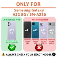 TalkingCase tanki poklopac kućišta za telefon Kompatibilan za Samsung Galaxy A 5G, stari košarkaški crni otisak,