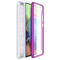 Za Samsung Galaxy S Fe Glitter Telefon kućište s dvostrukim slojem, čvrstog tijela, robusna futrola otporna na