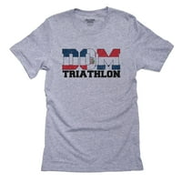 Olimpijski triatlon-Dominikanska Republika Muška Siva Majica