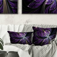 Dizajn 16 16 Purple Polyester Ball Pillow