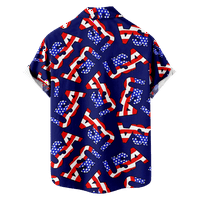 Smiješne 3D grafičke muške majice modne havajske košulje Havajske košulje na plaži za ljeto