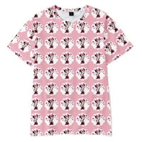 Mickey Mouse & Prijatelji tiskana majica Kratki rukav za djevojčice dječake muške žene, Mickey Mouse crtić casual